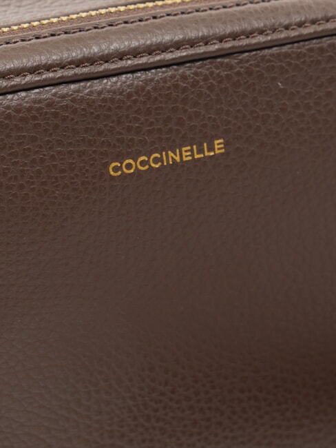 ALPHA Mini sac bandouli&egrave;re en cuir brunette - Sacs pour Femme