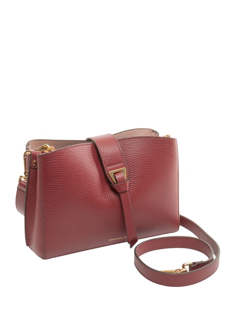ALBA sac bandouli&egrave;re groseille - Sacs pour Femme