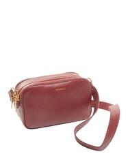 COCCINELLE ALPHA Mini sac bandouli&egrave;re en cuir groseille - Sacs pour Femme - 2