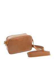 COCCINELLE ALPHA Mini sac bandouli&egrave;re en cuir Cognac - Sacs pour Femme - 2