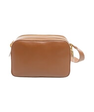 COCCINELLE ALPHA Mini sac bandouli&egrave;re en cuir Cognac - Sacs pour Femme - 3