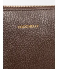 COCCINELLE ALPHA Sac de courses en cuir brunette - Sacs pour Femme - 4