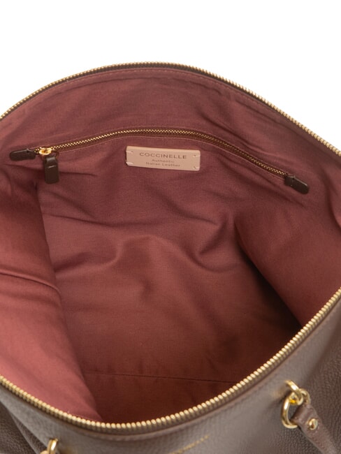 ALPHA Sac de courses en cuir brunette - Sacs pour Femme
