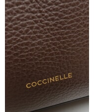 COCCINELLE ALBA sac bandouli&egrave;re brunette - Sacs pour Femme - 4