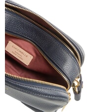 COCCINELLE ALPHA Mini sac bandouli&egrave;re en cuir bleu nuit - Sacs pour Femme - 5
