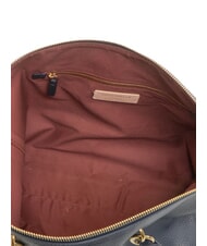COCCINELLE ALPHA Sac de courses en cuir bleu nuit - Sacs pour Femme - 5
