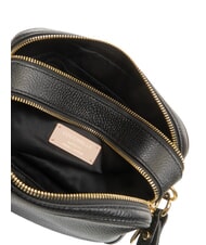 COCCINELLE ALPHA Mini sac bandouli&egrave;re en cuir Noir - Sacs pour Femme - 5