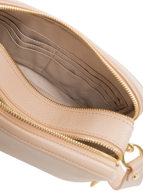 ALPHA Mini sac bandouli&egrave;re en cuir rosaces - Sacs pour Femme