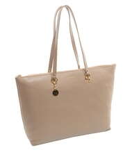 COCCINELLE ALPHA Sac de courses en cuir taupe chaud - Sacs pour Femme - 2
