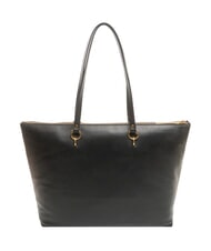 COCCINELLE ALPHA Sac de courses en cuir Noir - Sacs pour Femme - 3