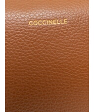 COCCINELLE ALPHA Sac &agrave; dos en cuir Cognac - Sacs pour Femme - 4