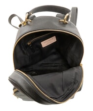 COCCINELLE ALPHA Sac &agrave; dos en cuir Noir - Sacs pour Femme - 5