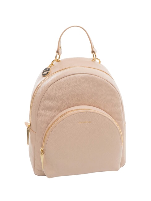 ALPHA Sac &agrave; dos en cuir rosaces - Sacs pour Femme