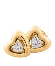 GUESS BELOVED Boucles d'oreilles en forme de c&oelig;ur or jaune - Boucles d'oreilles - 2