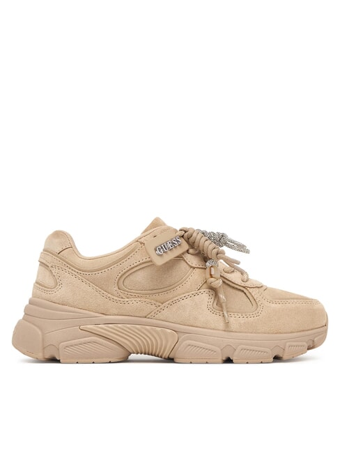 IRRINA Baskets en cuir naturel - Chaussures Femme