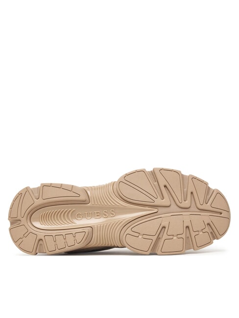 IRRINA Baskets en cuir naturel - Chaussures Femme