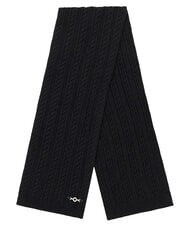 GUESS FRANCES KNITTED &Eacute;charpe orn&eacute;e de tresses NOIR - &Eacute;charpes - 2