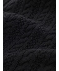 GUESS FRANCES KNITTED &Eacute;charpe orn&eacute;e de tresses NOIR - &Eacute;charpes - 3