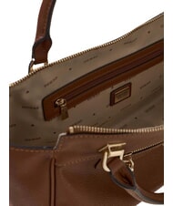 GUESS ANTONIA Sac &agrave; main avec bandouli&egrave;re COGNAC - Sacs pour Femme - 4