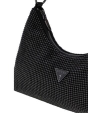 GUESS JEWELS Sac bandouli&egrave;re, double portabilit&eacute; NOIR - Sacs pour Femme - 4