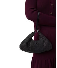 GUESS JEWELS Sac bandouli&egrave;re, double portabilit&eacute; NOIR - Sacs pour Femme - 6
