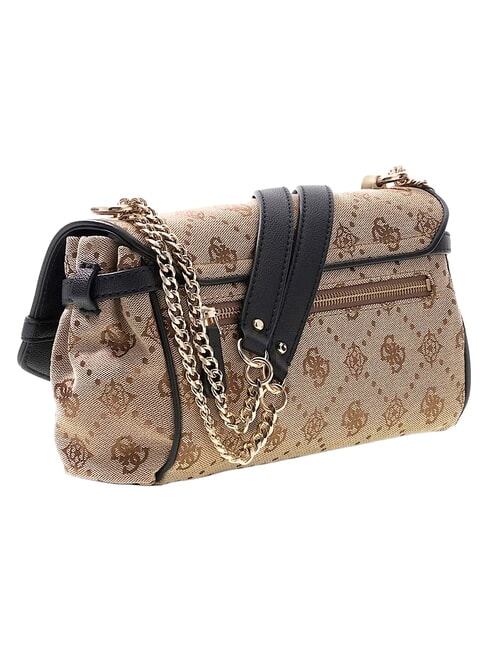 DOROTHY sac bandouli&egrave;re logo lait/noir - Sacs pour Femme
