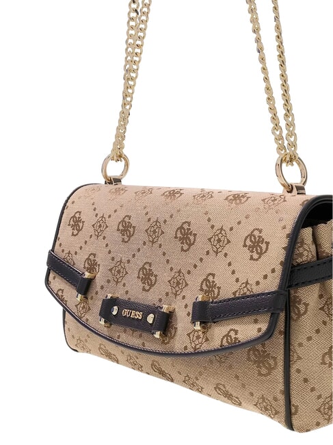 DOROTHY sac bandouli&egrave;re logo lait/noir - Sacs pour Femme