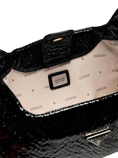 JEWELS Sac &agrave; main avec bandouli&egrave;re NOIR - Sacs pour Femme