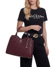 GUESS TAMARA Sac &agrave; main avec bandouli&egrave;re bronze - Sacs pour Femme - 2