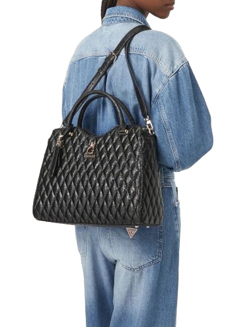 TAMARA Sac &agrave; main avec bandouli&egrave;re NOIR - Sacs pour Femme