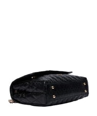 GUESS TAMARA Sac bandouli&egrave;re matelass&eacute; NOIR - Sacs pour Femme - 4