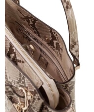 GUESS YVONNE LOGO Sac &agrave; main avec bandouli&egrave;re lalie beaut&eacute; naturel - Sacs pour Femme - 6