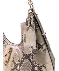 GUESS YVONNE LOGO sac bandouli&egrave;re lalie beaut&eacute; naturel - Sacs pour Femme - 4