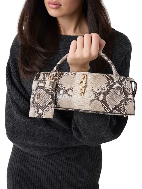 YVONNE LOGO Sac &agrave; main avec bandouli&egrave;re lalie beaut&eacute; naturel - Sacs pour Femme
