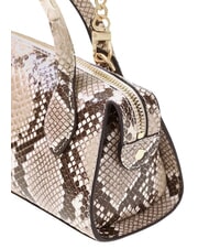 GUESS YVONNE LOGO Sac &agrave; main avec bandouli&egrave;re lalie beaut&eacute; naturel - Sacs pour Femme - 4