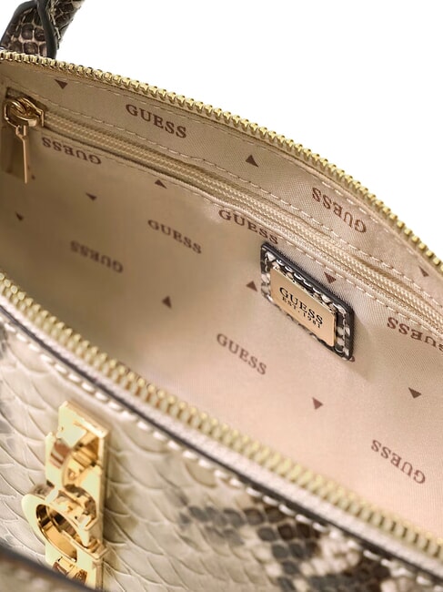 YVONNE LOGO Sac &agrave; main avec bandouli&egrave;re lalie beaut&eacute; naturel - Sacs pour Femme