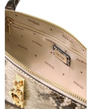 GUESS YVONNE LOGO Sac &agrave; main avec bandouli&egrave;re lalie beaut&eacute; naturel - Sacs pour Femme - 5