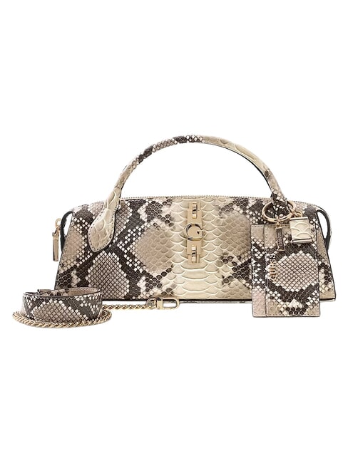 YVONNE LOGO Sac &agrave; main avec bandouli&egrave;re lalie beaut&eacute; naturel - Sacs pour Femme