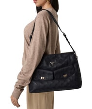 GUESS BLAKE Sac bandouli&egrave;re ajustable logo noir - Sacs pour Femme - 2