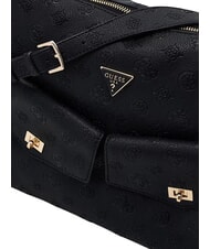 GUESS BLAKE Sac bandouli&egrave;re ajustable logo noir - Sacs pour Femme - 4