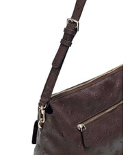 GUESS BLAKE Sac bandouli&egrave;re ajustable marron - Sacs pour Femme - 5
