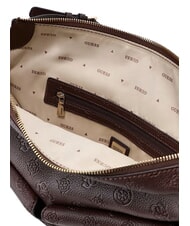 GUESS BLAKE Sac bandouli&egrave;re ajustable marron - Sacs pour Femme - 6