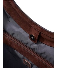 GUESS SAMANTHA sac bandouli&egrave;re logo latte / marron - Sacs pour Femme - 3