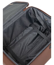 GUESS SAMANTHA 18 chariot &agrave; bagages &agrave; main logo latte / marron - Valises cabine - 2