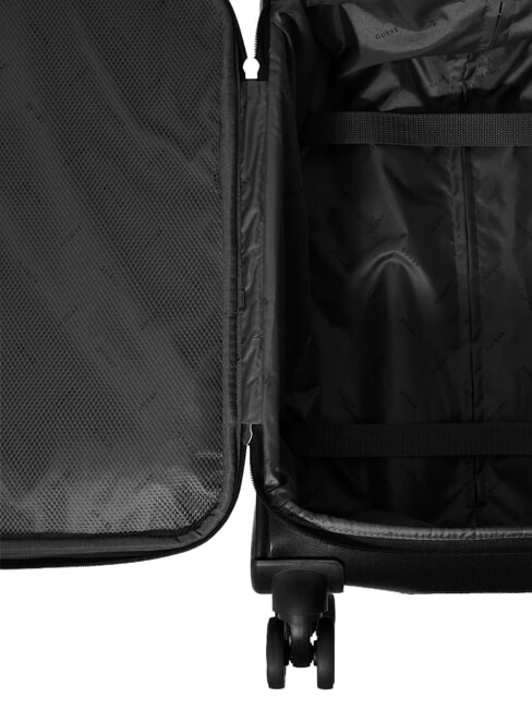 SAMANTHA 18 chariot &agrave; bagages &agrave; main logo noir - Valises cabine