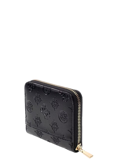 CARMELLA Portefeuille compact logo noir - Portefeuilles Femme