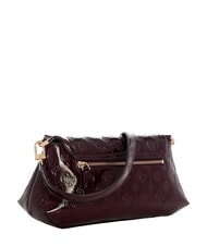 GUESS CARMELLA sac bandouli&egrave;re logo bordeaux - Sacs pour Femme - 2