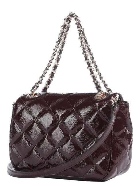 JULIET Mini sac &agrave; main avec bandouli&egrave;re Bordeaux - Sacs pour Femme