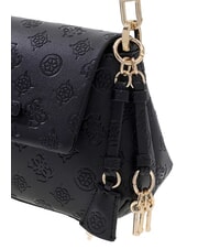 GUESS CARMELLA sac bandouli&egrave;re logo noir - Sacs pour Femme - 3