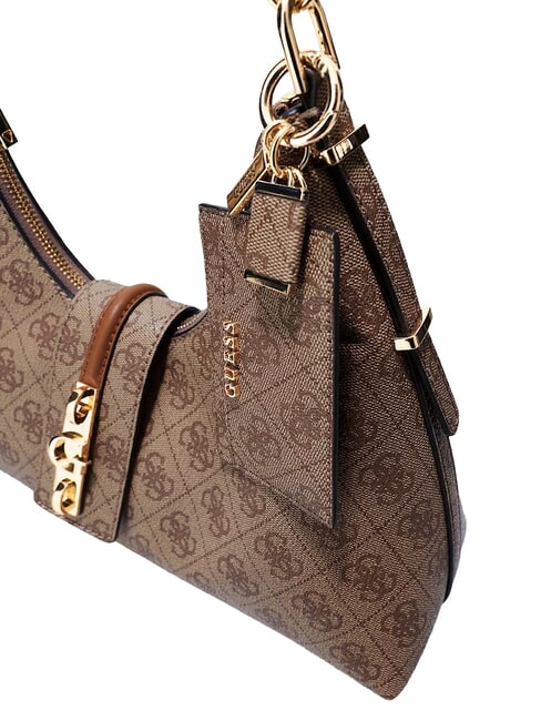 YVONNE LOGO sac bandouli&egrave;re LOGO DE LAIT - Sacs pour Femme